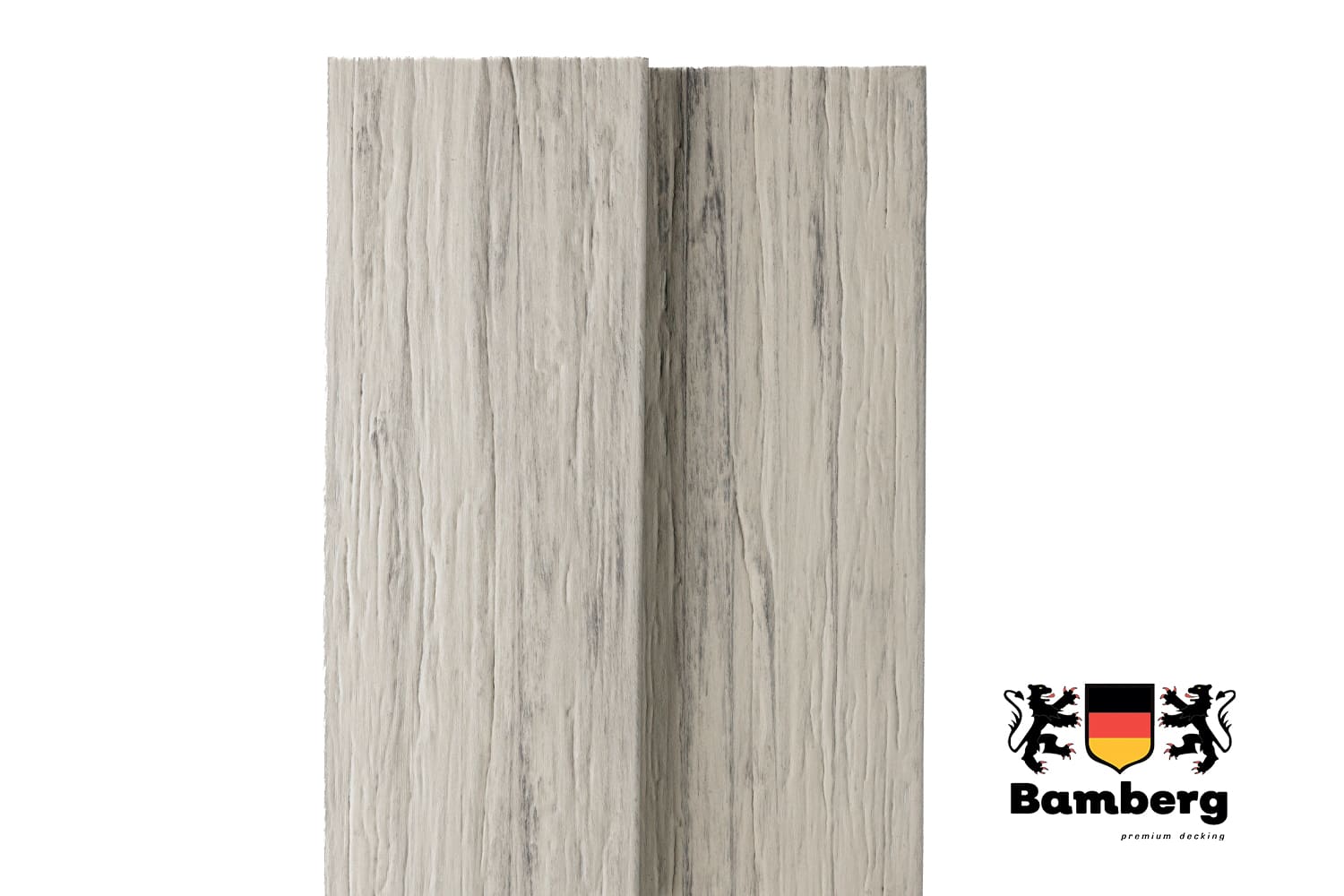 Террасная доска Bamberg SquareFossiled, Karelian Birch (Окаменелое дерево)  — Black Deck