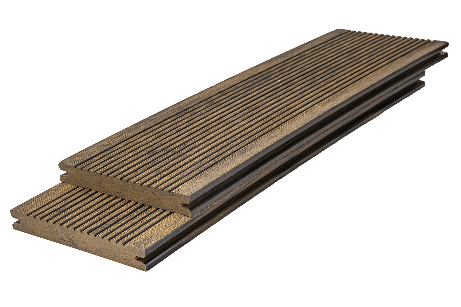 Террасная доска Bamberg Solid Shipboard, Lebanese Cedar (Ливанский кедр) — Black Deck