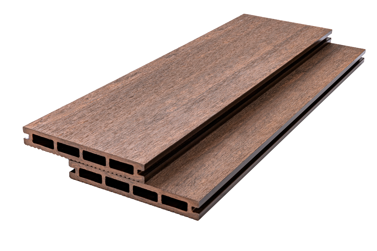 Террасная доска Bamberg Square, Brazilian Walnut (Бразильский орех) — Black Deck