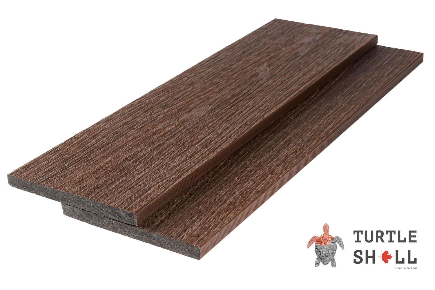 Заборная доска из ДПК Turtle Shell Universal Board, Texas Hickory, Co-Extrusion