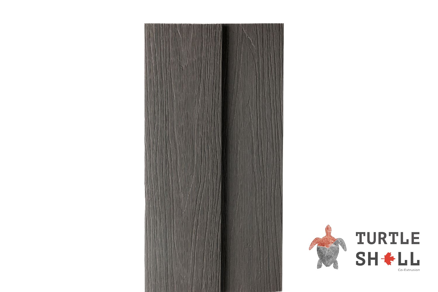 Заборная доска из ДПК Turtle Shell Universal Board, Scottish Slatewood, Co-Extrusion