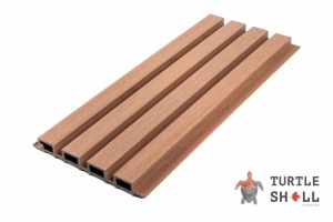Реечные панели ДПК Turtle Shell Middle Lines, Korean Pine,, Co-Extrusion