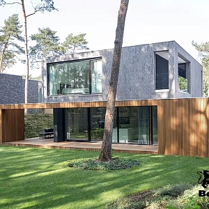 Фасадная доска ДПК. Фотографии объектов от Black Deck