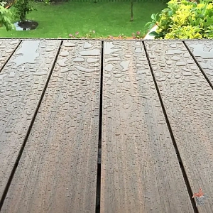 Террасная доска ДПК Turtle Shell, Australian Palisander, Co-Extrusion (Dual)