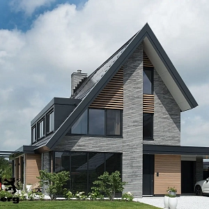 Фасадная доска ДПК. Фотографии объектов от Black Deck