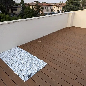 Террасная доска ДПК Turtle Shell, Australian Palisander, Co-Extrusion (Dual)