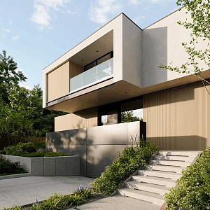 Реечная стеновая панель ДПК Turtle Shell Middle Lines, Ivory Coast, Co-Extrusion  технология коэкструзии.