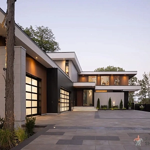 Фасадная доска ДПК. Фотографии объектов от Black Deck