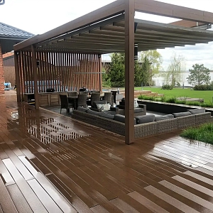 Террасная доска ДПК Bamberg African Bubinga