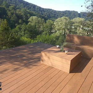 Террасная доска ДПК Bamberg African Bubinga