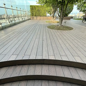 Террасная доска ДПК Bamberg Brazilian Walnut