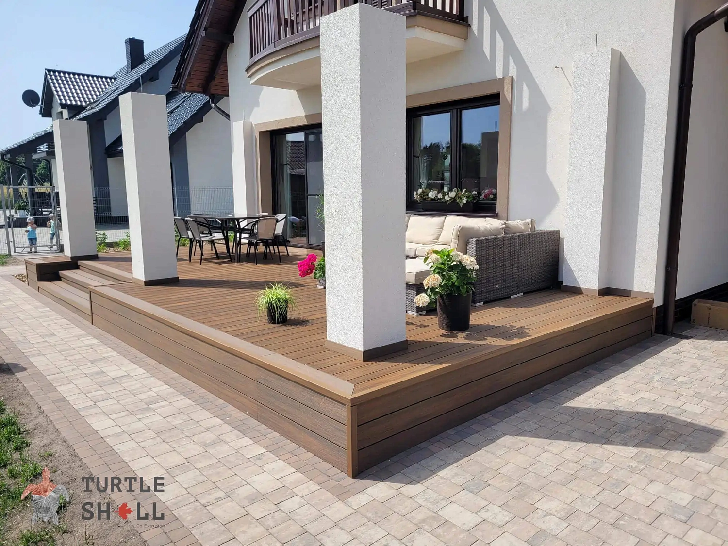 Террасная доска ДПК Turtle Shell: комфорт, долговечность и красота на вашей террасе