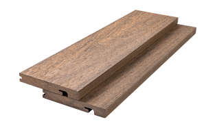 Ступени из ДПК Bamberg Bullnose, Lebanese Cedar (Ливанский Кедр)