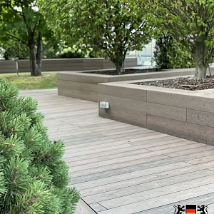 Террасная доска ДПК Bamberg Brazilian Walnut