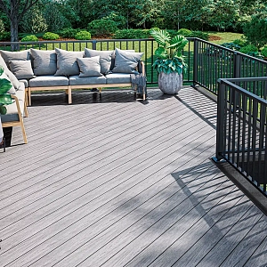 Террасная доска ДПК Bamberg English Barnwood