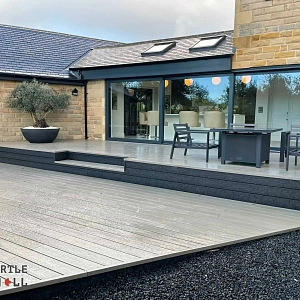 Террасная доска ДПК Turtle Shell, Canadian Maple, Co-Extrusion